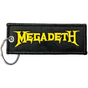 Megadeth  - Keychain: Logo (Double Sided) in der Gruppe MERCHANDISE / Merch / Hårdrock bei Bengans Skivbutik AB (3880839)