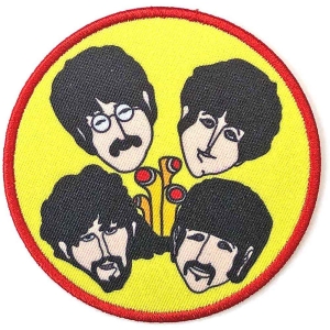 The Beatles - Perryscopes & Heads Woven Patch in der Gruppe MERCHANDISE / Merch / Pop-Rock bei Bengans Skivbutik AB (3880867)