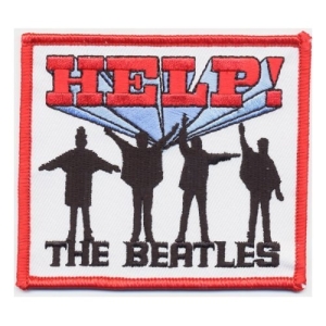 The Beatles - Help! Album Standard Patch in der Gruppe MERCHANDISE / Accessoarer / Pop-Rock bei Bengans Skivbutik AB (3881745)