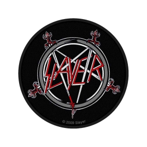 Slayer - Pentagram Standard Patch in der Gruppe MERCHANDISE / Merch / Hårdrock bei Bengans Skivbutik AB (3882170)