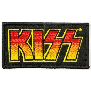 Kiss - Classic Logo Woven Patch in der Gruppe MERCHANDISE / Merch / Hårdrock bei Bengans Skivbutik AB (3882212)