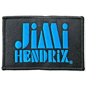 Jimi Hendrix - Stencil Logo Woven Patch in der Gruppe MK Export CDON Merch bei Bengans Skivbutik AB (3882215)
