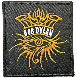 Bob Dylan - Eye Icon Woven Patch in der Gruppe MERCHANDISE / Merch / Pop-Rock bei Bengans Skivbutik AB (3882227)