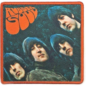 The Beatles - Rubber Soul Woven Patch in der Gruppe MERCHANDISE / Accessoarer / Pop-Rock bei Bengans Skivbutik AB (3882372)