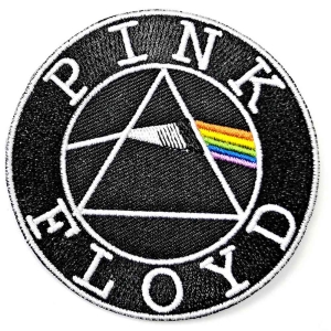 Pink Floyd - Circle Logo Woven Patch in der Gruppe MERCHANDISE / Accessoarer / Pop-Rock bei Bengans Skivbutik AB (3882434)