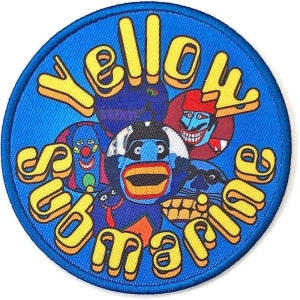 The Beatles - Baddies Circle Woven Patch in der Gruppe MERCHANDISE / Accessoarer / Pop-Rock bei Bengans Skivbutik AB (3882453)