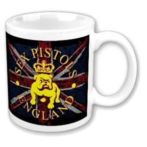 Sex Pistols - Boxed Standard Mug: Bull Dog & Flag in der Gruppe Merchandise bei Bengans Skivbutik AB (3889157)