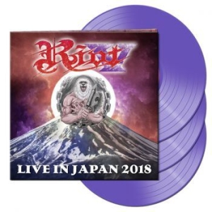 Riot - V Live In Japan 2018 (3 Lp Purple V in der Gruppe VINYL / Hårdrock bei Bengans Skivbutik AB (3894560)