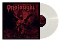 Onslaught - Live Damnation (Clear Vinyl) in der Gruppe VINYL / Hårdrock bei Bengans Skivbutik AB (3899871)