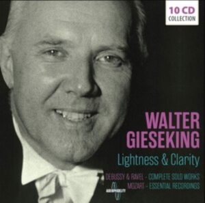 Gieseking Walter - Lightness & Clarity in der Gruppe CD / Pop-Rock bei Bengans Skivbutik AB (3901168)