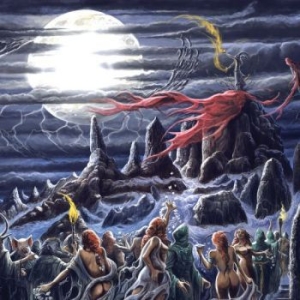 Varathron - Glorification Under The Latin Moon in der Gruppe VINYL / Hårdrock/ Heavy metal bei Bengans Skivbutik AB (3901219)