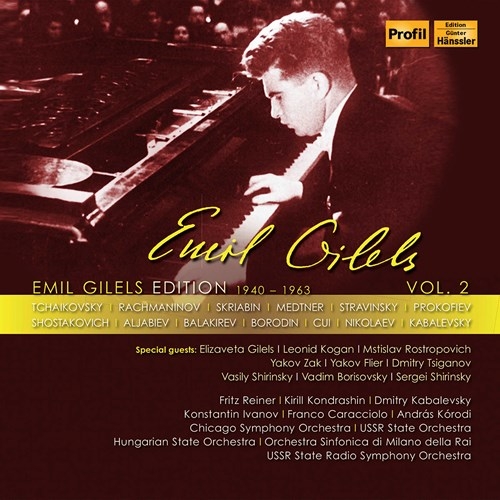 Various - Emil Gilels Edition, Vol. 2 (15 Cd) in der Gruppe CD bei Bengans Skivbutik AB (3902316)