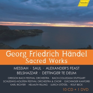 Handel G F - Sacred Works (11 Cd) in der Gruppe Externt_Lager / Naxoslager bei Bengans Skivbutik AB (3902319)