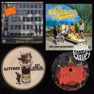 Gittanz / Lundby Hotell - Het som en hotshot / Önskar det vore legalt in der Gruppe Minishops / BlackValley Records bei Bengans Skivbutik AB (3902998)