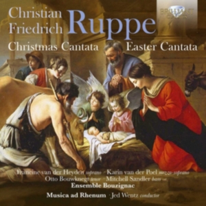 Ruppe C F - Christmas Cantata Easter Cantata in der Gruppe Externt_Lager / Naxoslager bei Bengans Skivbutik AB (3903502)