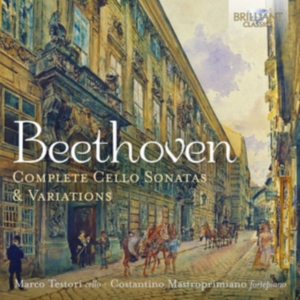 Beethoven Ludwig Van - Complete Cello Sonatas & Variations in der Gruppe Externt_Lager / Naxoslager bei Bengans Skivbutik AB (3903761)