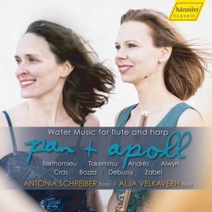 Various - Pan & Apoll: Water Music For Flute in der Gruppe Externt_Lager / Naxoslager bei Bengans Skivbutik AB (3903773)