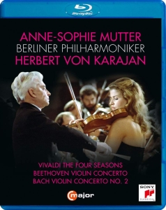 Vivaldi Antonio Beethoven Ludwig - Anne-Sophie Mutter & Herbert Von Ka in der Gruppe MUSIK / Musik Blu-Ray / Klassiskt bei Bengans Skivbutik AB (3903814)
