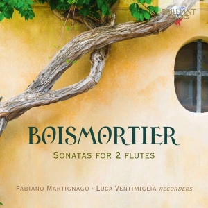 Boismortier Joseph Bodin De - Sonatas For 2 Flutes in der Gruppe Externt_Lager / Naxoslager bei Bengans Skivbutik AB (3903818)