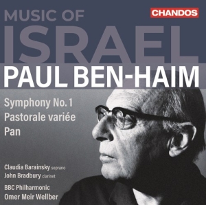 Ben-Haim Paul - Music Of Israel - Symphony No. 1 P in der Gruppe Externt_Lager / Naxoslager bei Bengans Skivbutik AB (3904001)