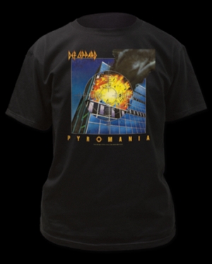 Def Leppard - Def Leppard T-Shirt Pyromania in der Gruppe Minishops / Def Leppard bei Bengans Skivbutik AB (3905276)