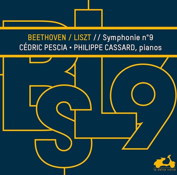 Beethoven Ludwig Van - Symphony No. 9 (Transcribed For 2 P in der Gruppe CD / Klassiskt bei Bengans Skivbutik AB (3905806)