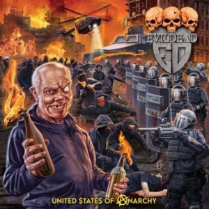 Evildead - United States Of Anarchy in der Gruppe CD / Hårdrock/ Heavy metal bei Bengans Skivbutik AB (3906374)