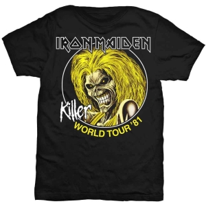 Iron Maiden - Killers World Tour 81 Uni Bl    in der Gruppe MERCH / T-Shirt / Sommar T-shirt 23 bei Bengans Skivbutik AB (3907242r)