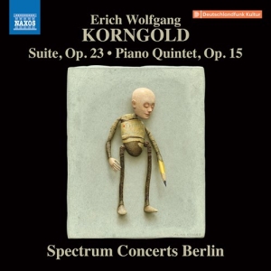 Korngold Erich Wolfgang - Suite, Op. 23 Piano Quintet, Op. 1 in der Gruppe Externt_Lager / Naxoslager bei Bengans Skivbutik AB (3907444)
