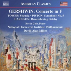 Gershwin George Harbison John P - Concerto In F Sequoia Symphony No in der Gruppe Externt_Lager / Naxoslager bei Bengans Skivbutik AB (3907450)