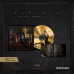 Azarath - Saint Desecration (Digipack) in der Gruppe CD bei Bengans Skivbutik AB (3909743)
