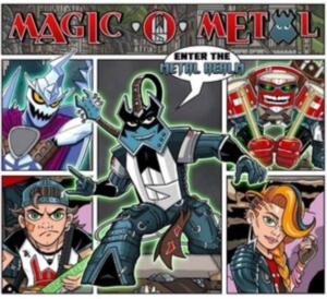 Magic O Metal - Enter The Metal Realm in der Gruppe CD / Hårdrock bei Bengans Skivbutik AB (3910680)