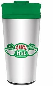 Friends - Metal Travel Mug - Central Per in der Gruppe MERCHANDISE / Merch / Film-Musikal bei Bengans Skivbutik AB (3913279)