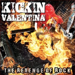 Kickin Valentina - Revenge Of Rock (Red Vinyl) in der Gruppe VINYL / Hårdrock bei Bengans Skivbutik AB (3913708)