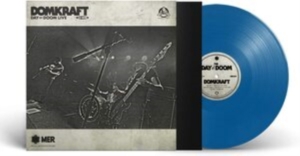 Domkraft - Day Of Doom Live (Blue Vinyl Lp) in der Gruppe VINYL / Hårdrock,Svensk Musik bei Bengans Skivbutik AB (3913854)