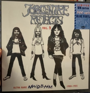 V/A - Jobcentre Rejects - Ultra Rar - Jobcentre Rejects Vol 2- Ultra rare NWOBHM 1980-1985 Blue Vinyl in der Gruppe VINYL bei Bengans Skivbutik AB (3914413)
