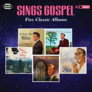 Elvis / Reeves Jim / Jordanaires - Sings Gospel - Five Classic Albums in der Gruppe CD / Pop-Rock bei Bengans Skivbutik AB (3914951)