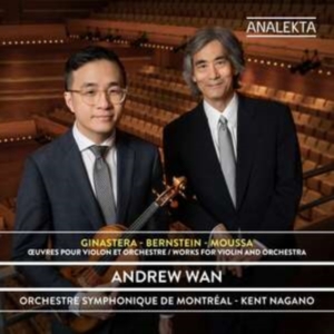 Bernstein Leonard Ginastera Albe - Works For Violin & Orchestra in der Gruppe CD / Klassiskt bei Bengans Skivbutik AB (3915382)