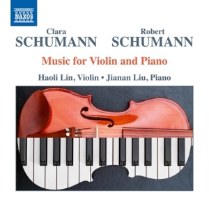 Schumann Robert Schumann Clara - Music For Violin & Piano in der Gruppe Externt_Lager / Naxoslager bei Bengans Skivbutik AB (3915391)