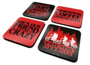 Stranger Things - Coaster set in der Gruppe MERCHANDISE / Merch / Film-Musikal bei Bengans Skivbutik AB (3916272)