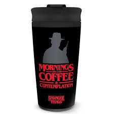 Stranger Things - Metal travel mug in der Gruppe MERCHANDISE / Merch / Film-Musikal bei Bengans Skivbutik AB (3916282)