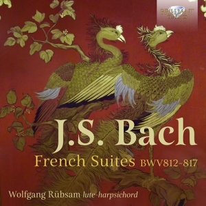 Bach Johann Sebastian - French Suites Bwv812-817 in der Gruppe Externt_Lager / Naxoslager bei Bengans Skivbutik AB (3916341)