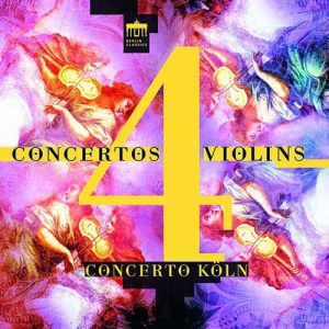 Bonporti Francesco Vivaldi Anton - Concertos 4 Violins in der Gruppe Externt_Lager / Naxoslager bei Bengans Skivbutik AB (3916343)