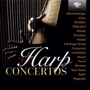 Johann Georg Albrechtsberger Willi - Harp Concertos (5Cd) in der Gruppe CD / Klassiskt bei Bengans Skivbutik AB (3916346)
