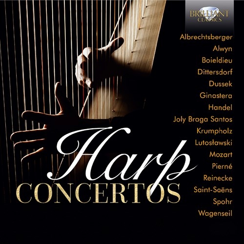 Johann Georg Albrechtsberger Willi - Harp Concertos (5Cd) in der Gruppe CD / Klassiskt bei Bengans Skivbutik AB (3916346)