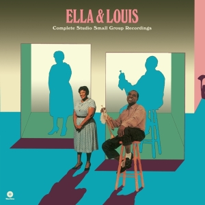 Ella & Louis Armstrong Fitzgerald - Complete Studio Small Group Recordings in der Gruppe VINYL bei Bengans Skivbutik AB (3920057)