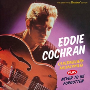Eddie Cochran - Cherished Memories/Never To Be Forgotten in der Gruppe CD / Pop-Rock,Övrigt bei Bengans Skivbutik AB (3920209)