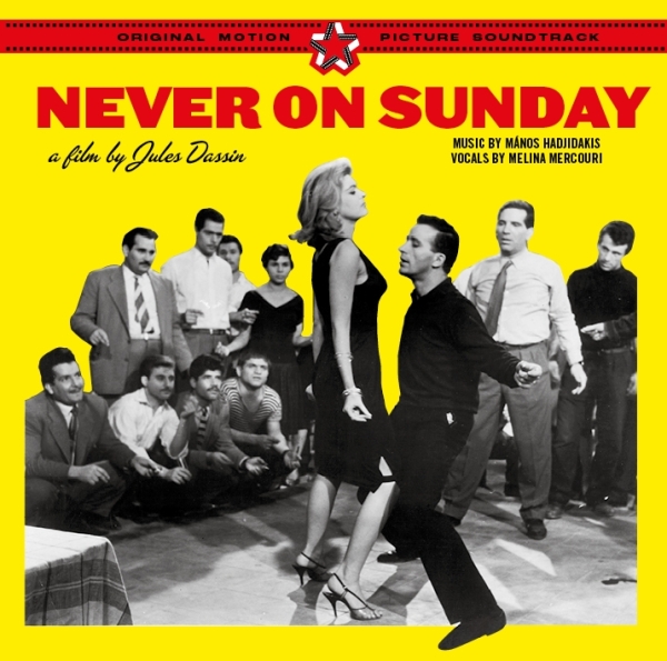 Manos Hadjidakis - Never On Sunday in der Gruppe CD / Film/Musikal bei Bengans Skivbutik AB (3921412)
