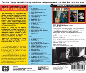 Charles Ray - Live 1958-1960 in der Gruppe CD bei Bengans Skivbutik AB (3922602)