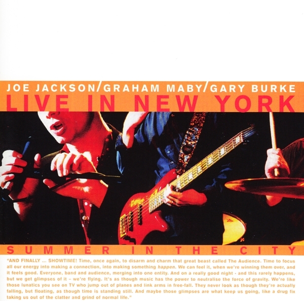 Joe Jackson - Summer In The City/Live In New York in der Gruppe CD / Rock bei Bengans Skivbutik AB (3922683)
